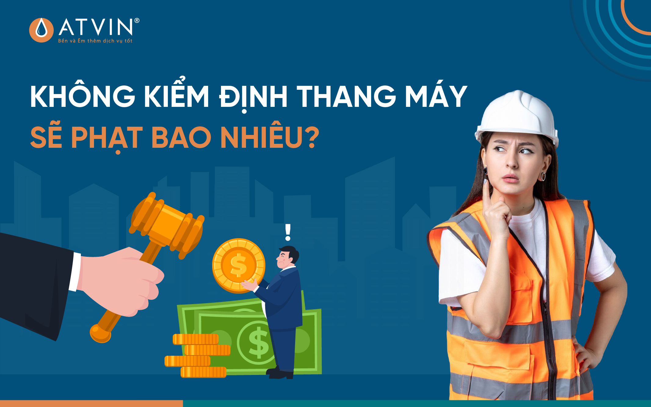 Hậu quả khi không kiểm định thang máy