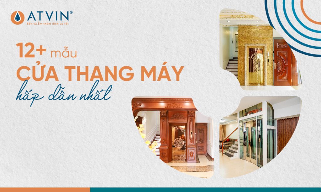 Mẫu cửa thang máy hấp dẫn