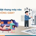 Vị trí lắp đặt thang máy tối ưu không gian