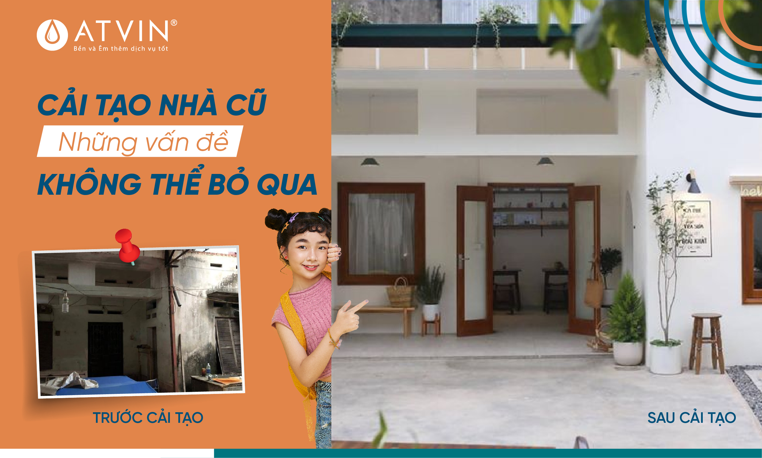 Nhà cải tạo - những vấn đề không thể bỏ qua