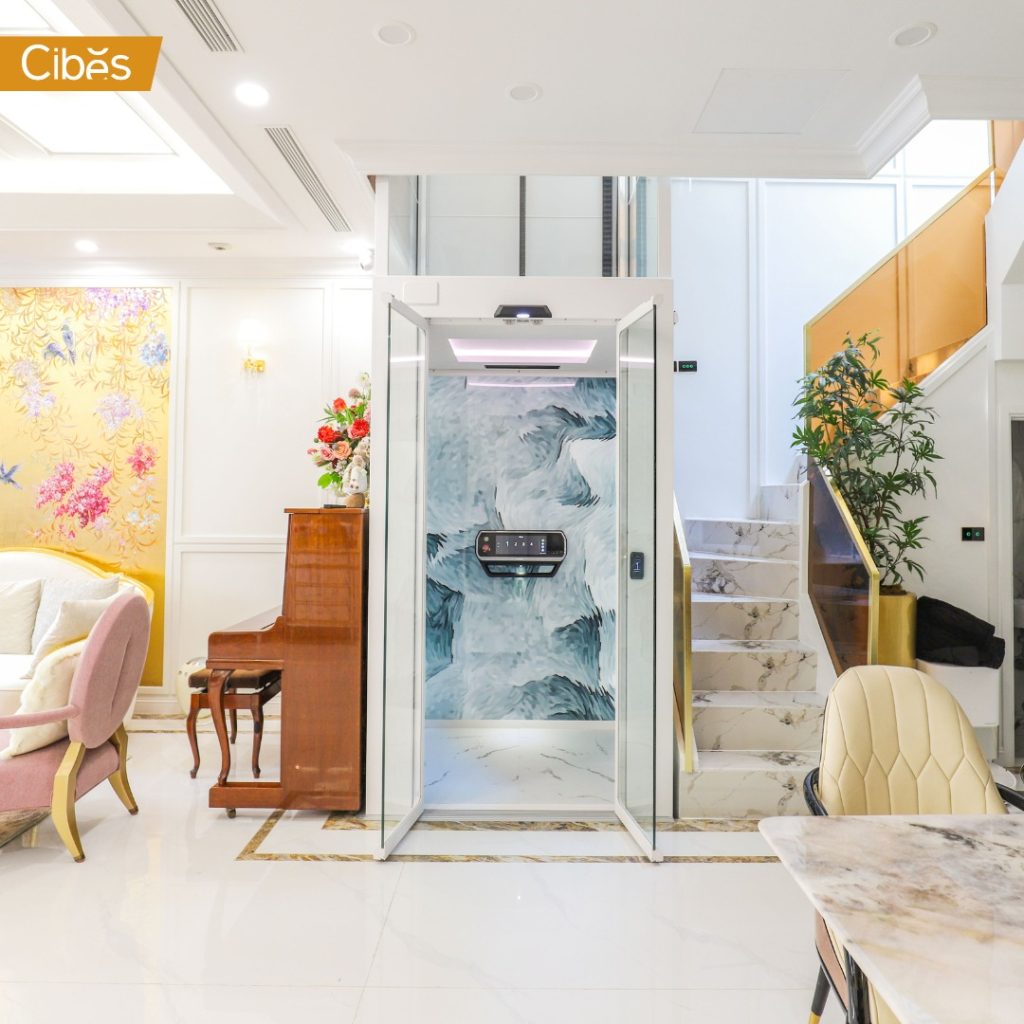 Dòng thang máy thủy lực của Cibes (Nguồn: Fanpage Cibes Lift Vietnam)