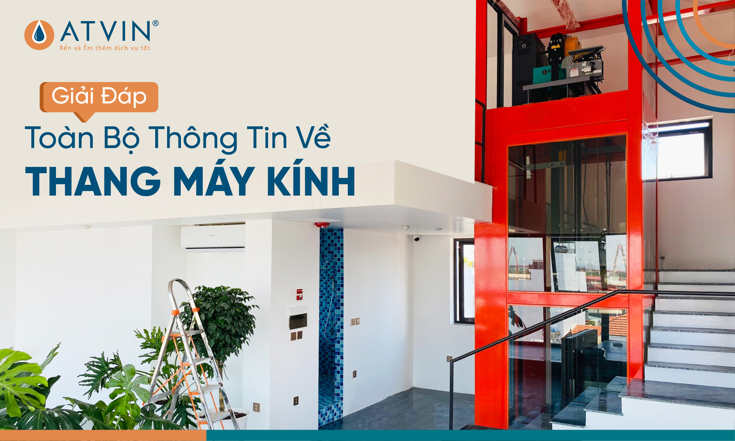 Tổng quan về thang máy kính