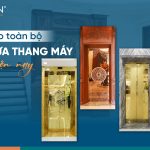 Tổng hợp mẫu cửa thang máy đẹp