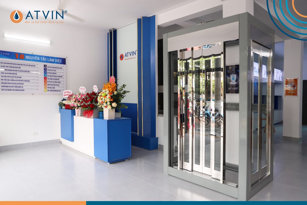 Thang máy Atvin - Chi nhánh Bắc Ninh 