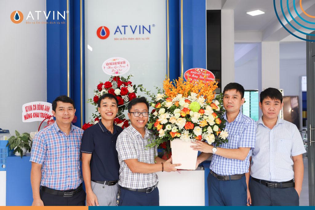 Trung tâm kỹ thuật Atvin chúc mừng chi nhánh Atvin
