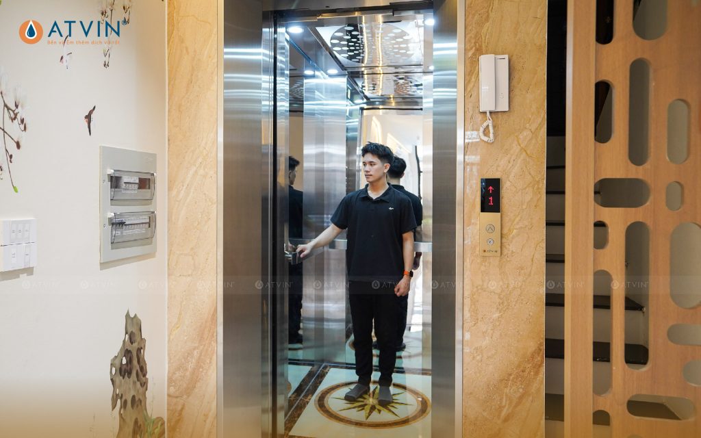 Trải nghiệm thực tế với mẫu thang máy mini Atvin Lift: gọn - êm - an toàn